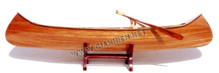 Indian Girl Canoe Model - Mô Hình Thuyền Buồm Gia Nhiên - Công Ty TNHH Gia Nhiên